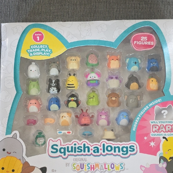 Squishmallows Squish-a-longs, New, 25 Figures - Picture 2 of 11